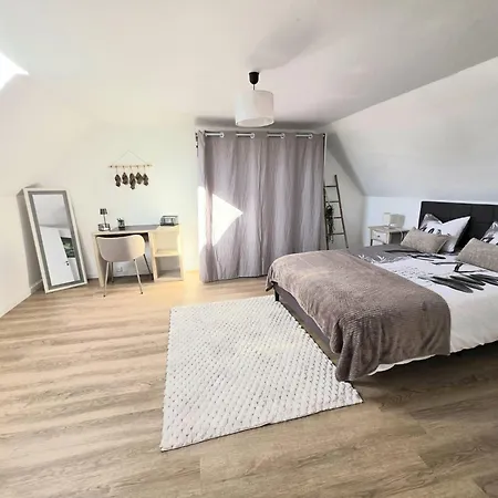 Le Duplex Des Vignes, Ideal Pro, Confortable Et Paisible Dans Le Sundgau En Sud Alsace, Aeroport Bale-mulhouse A 25 Mn En Voiture, Arrivee Autonome, Wi Fi Debit, 2 Places De Parking Gratuit Apartment *